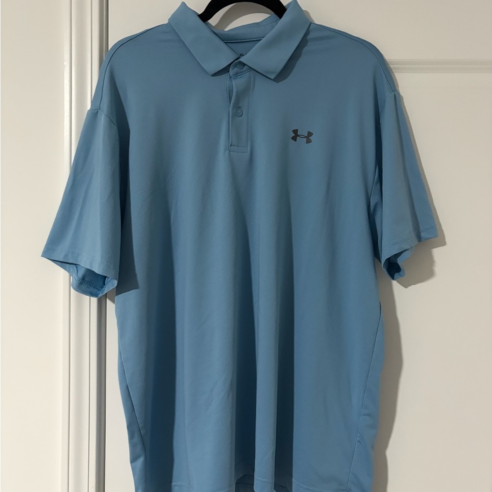 Under Armour Light Blue Men's Polo Shirt